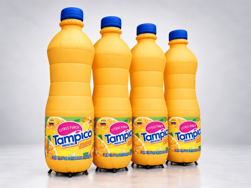 Botellas inflables — INFLAVEX